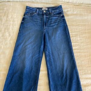 PAIGE Dark Blue Flare Jeans